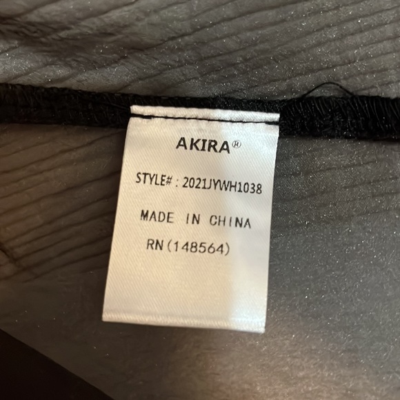 Akira AUDREY PEPLUM BLOUSE - Picture 11 of 12